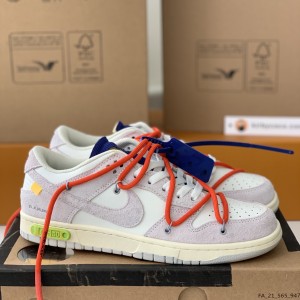 「#746」Off-White x Nike Dunk Low Sneakers