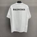 「#2506」Balenciaga front and back T-shirt with blurred letters