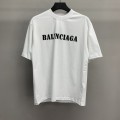 「#2506」Balenciaga front and back T-shirt with blurred letters