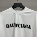 「#2506」Balenciaga front and back T-shirt with blurred letters