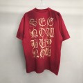 「#2508」Balenciaga Sanskrit lettering industrial paint T-shirt