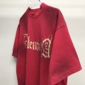「#2508」Balenciaga Sanskrit lettering industrial paint T-shirt