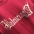 「#2508」Balenciaga Sanskrit lettering industrial paint T-shirt