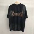 「#2509」Balenciaga Sanskrit lettering industrial paint T-shirt