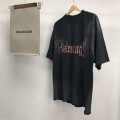 「#2509」Balenciaga Sanskrit lettering industrial paint T-shirt
