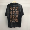 「#2509」Balenciaga Sanskrit lettering industrial paint T-shirt