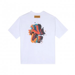 「#2579」Louis Vuitton 23ss front and back patterned t-shirt