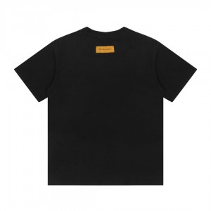 「#2580」Louis Vuitton Logo lettering T-shirt with 23SS neckline