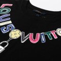「#2580」Louis Vuitton Logo lettering T-shirt with 23SS neckline