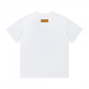 「#2581」Louis Vuitton Logo lettering T-shirt with 23SS neckline