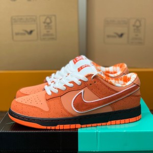 「#753」Nike UA Dunk SB Low Orange Lobster Sneakers