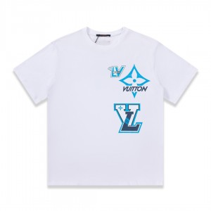 「#2583」Louis Vuitton 23SS logo printed t-shirt