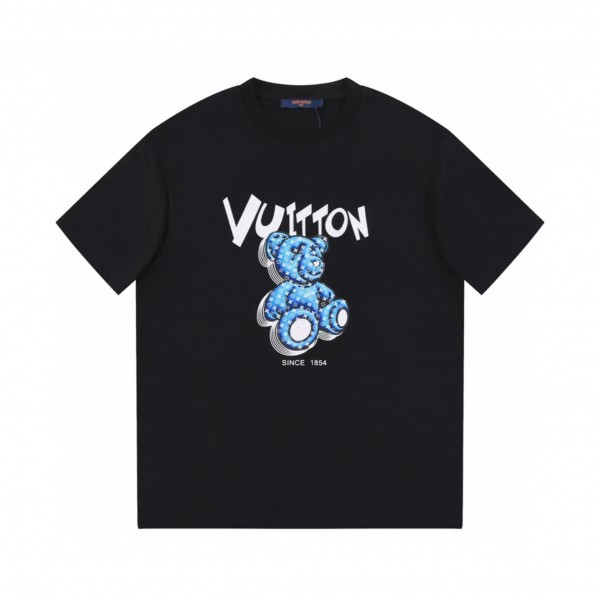 「#2584」Louis Vuitton 23SS printed bear T-shirt