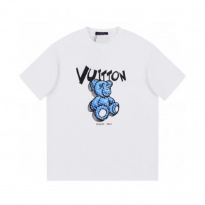 「#2585」Louis Vuitton 23SS printed bear T-shirt