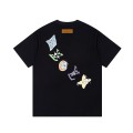 「#2586」Louis Vuitton 23ss front and back patterned t-shirt