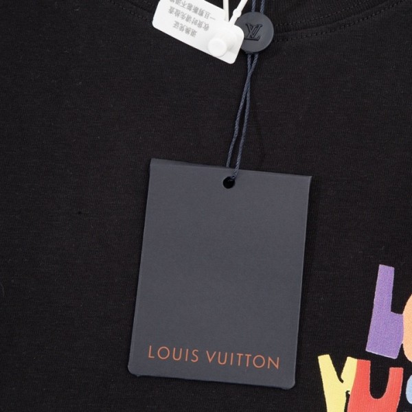 Louis Vuitton 23ss front and back patterned t-shirt
