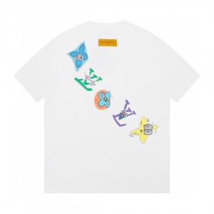 「#2588」Louis Vuitton 23ss front and back patterned t-shirt