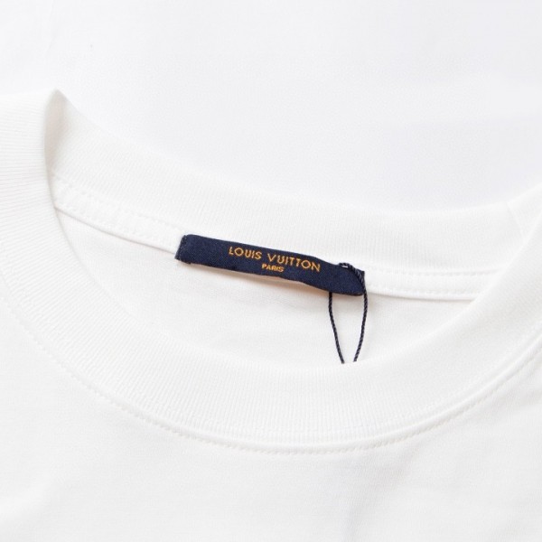 Louis Vuitton 23ss front and back patterned t-shirt