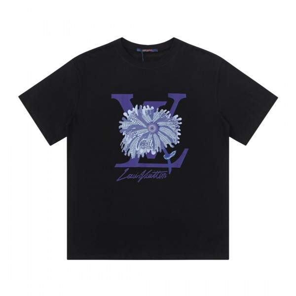 「#2609」Louis Vuitton 23SS logo printed t-shirt