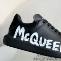 「#2618」Alexander McQueen black letter Sneakers
