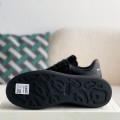 「#2618」Alexander McQueen black letter Sneakers