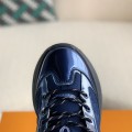 「#2620」Louis Vuitton Low-cut loafers with round head laces