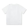 「#2685」Gucci  23SS double G vertical stripe foam printed t-shirt