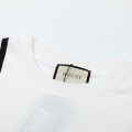 「#2685」Gucci  23SS double G vertical stripe foam printed t-shirt