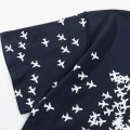 「#2732」Louis Vuitton 23ss small plane full print pattern gold classic T-shirt