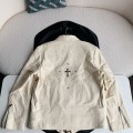 「#2743」Chrome Hearts Leather jacket