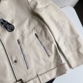 「#2743」Chrome Hearts Leather jacket