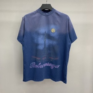 「#2750」Balenciaga Night View Tower T-shirt