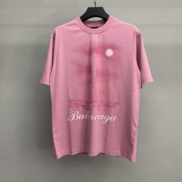「#2751」Balenciaga Night View Tower T-shirt