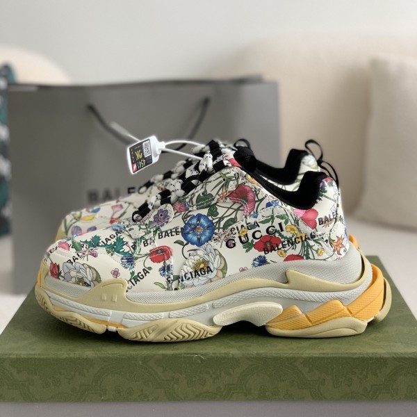 Gucci X Balenciaga Triple S Sneakers