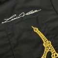 「#2791」Louis Vuitton Iron Tower embroidered monogrammed shirt