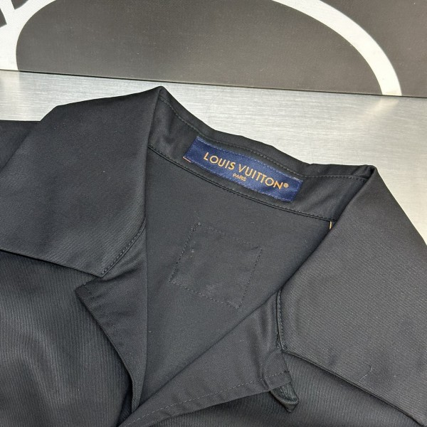 Louis Vuitton Iron Tower embroidered monogrammed shirt
