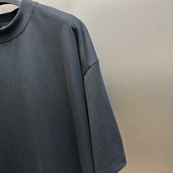Balenciaga double back embroidered short sleeves