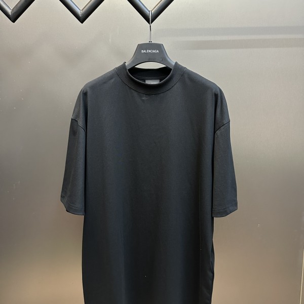 「#2792」Balenciaga double back embroidered short sleeves