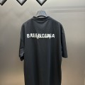 「#2792」Balenciaga double back embroidered short sleeves