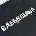 「#2792」Balenciaga double back embroidered short sleeves