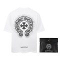 「#2801」Chrome Hearts Heavy-duty foam horseshoe print t-shirt