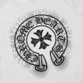 「#2801」Chrome Hearts Heavy-duty foam horseshoe print t-shirt