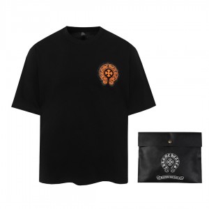 「#2802」Chrome Hearts Heavy-duty foam horseshoe print t-shirt