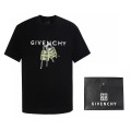 「#2803」Givenchy lock-printed T-shirt
