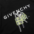「#2803」Givenchy lock-printed T-shirt