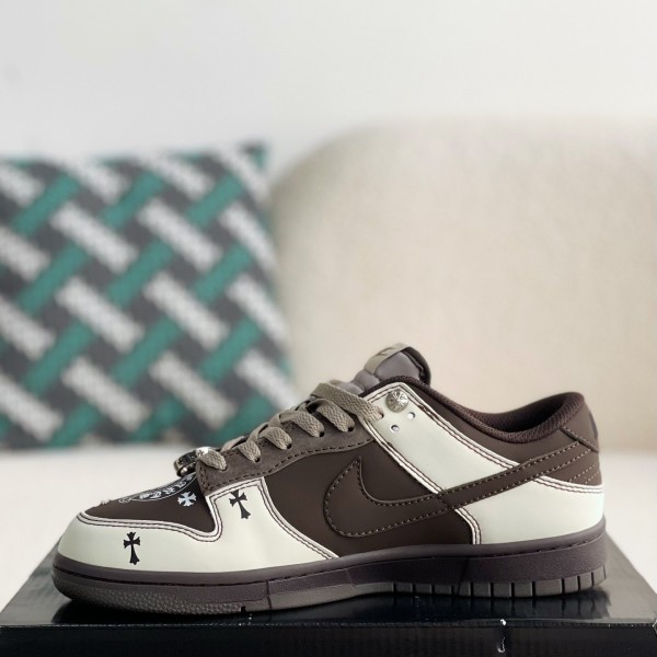 Chrome Hearts x Nike Dunk Low Sneakers