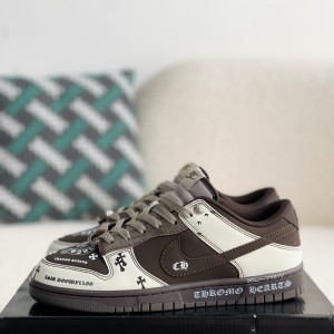 「#2804」Chrome Hearts x Nike Dunk Low Sneakers