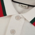 「#2818」Gucci Embroidered lapel POLO on left chest