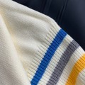 「#2595」Dior Monochrome striped knitted waistcoat