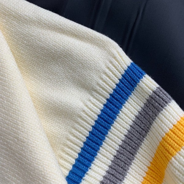 Dior Monochrome striped knitted waistcoat
